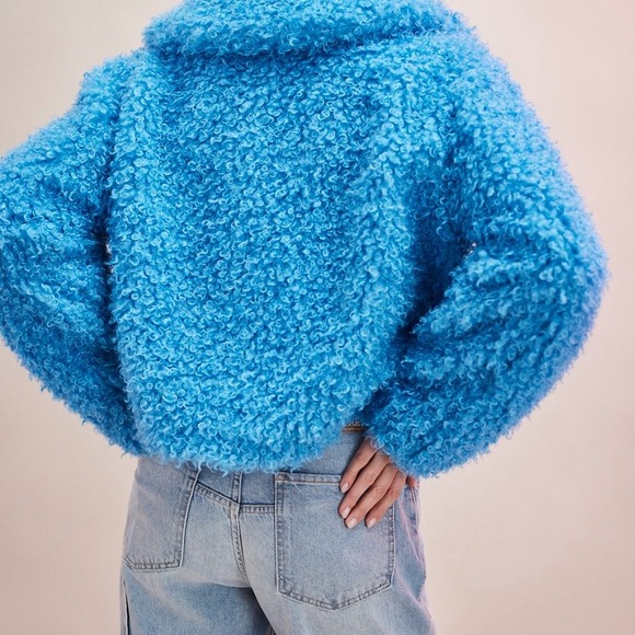 Free People cool & cozy teddy coat - Picture 5 of 7